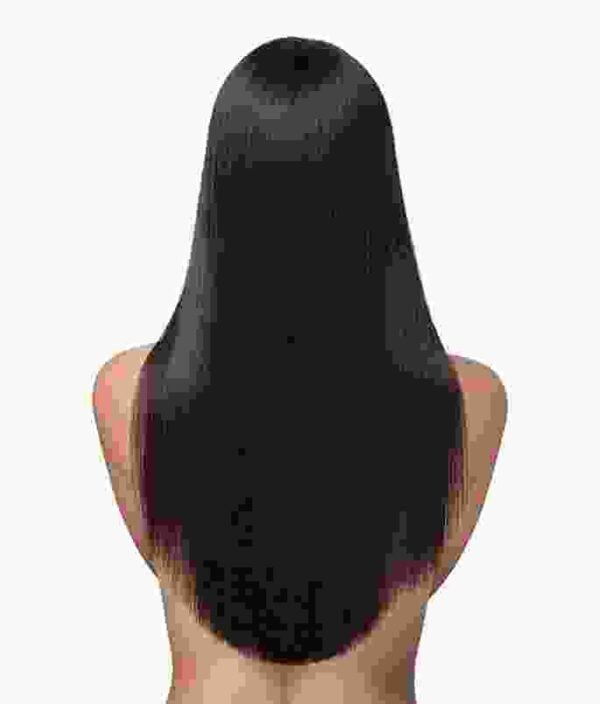 Synthetic brown hair extension - Image 3