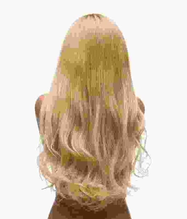 Blonde Human Hair Long