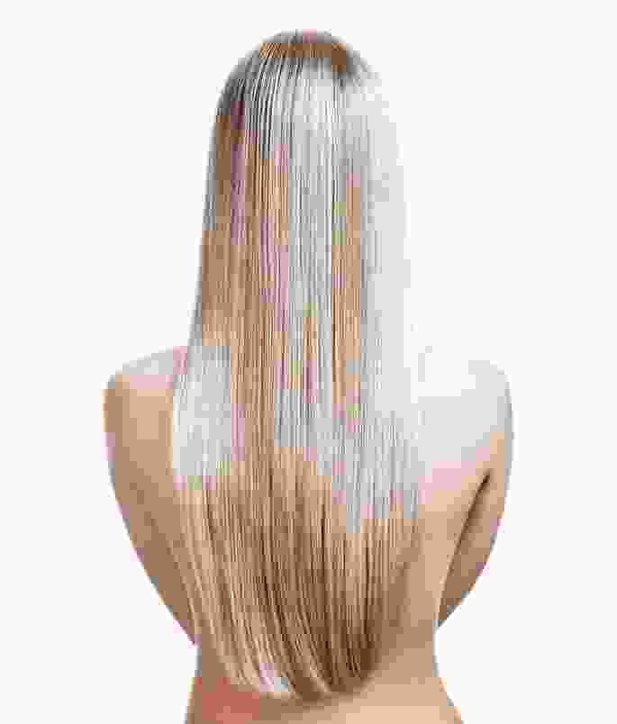 Golden Curly Wig - Image 2