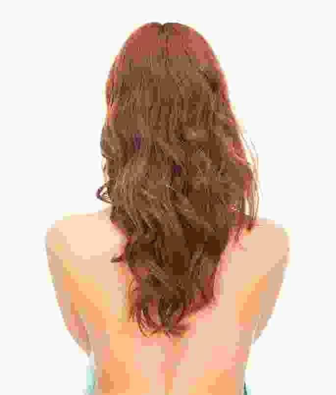 Golden Curly Wig - Image 3
