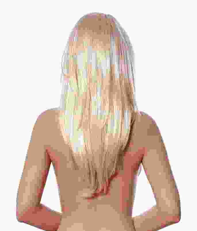 Synthetic brown hair extension - Image 5